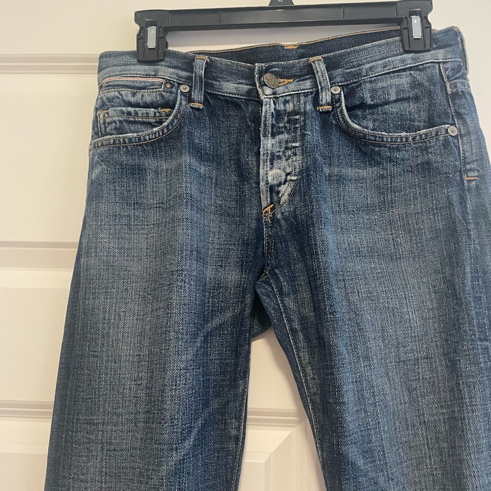 Citizens Of Humanity Blue Straight Leg Jeans